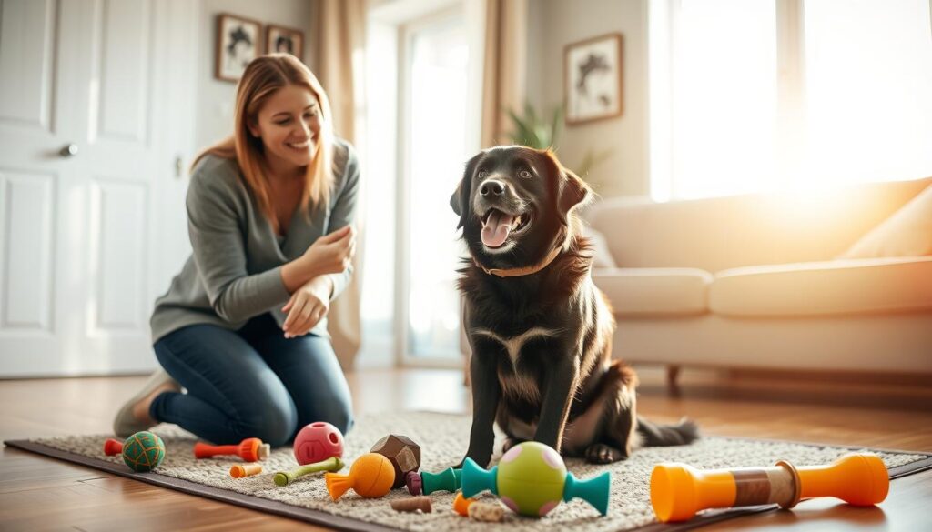 Adestramento positivo em casa