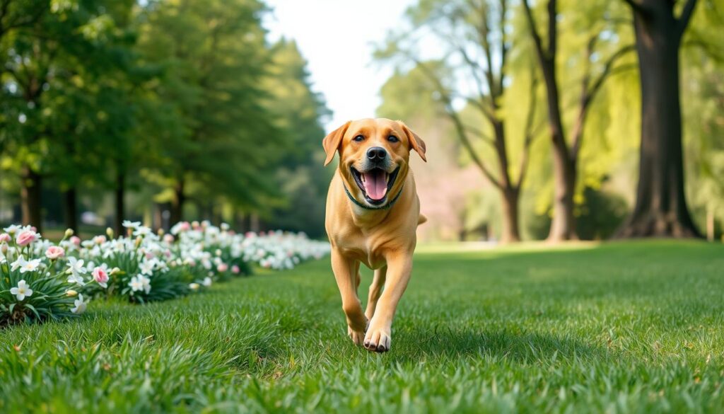 Labrador exercícios