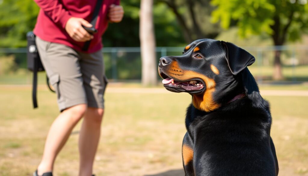 rottweiler adestramento
